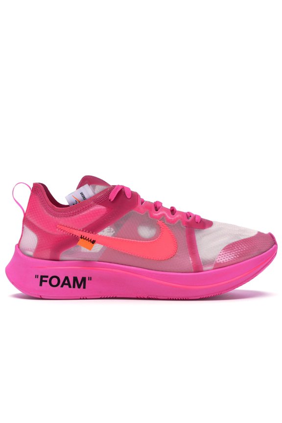 Men's Zoom Fly Off-White Pink Running Shoes, from StockX