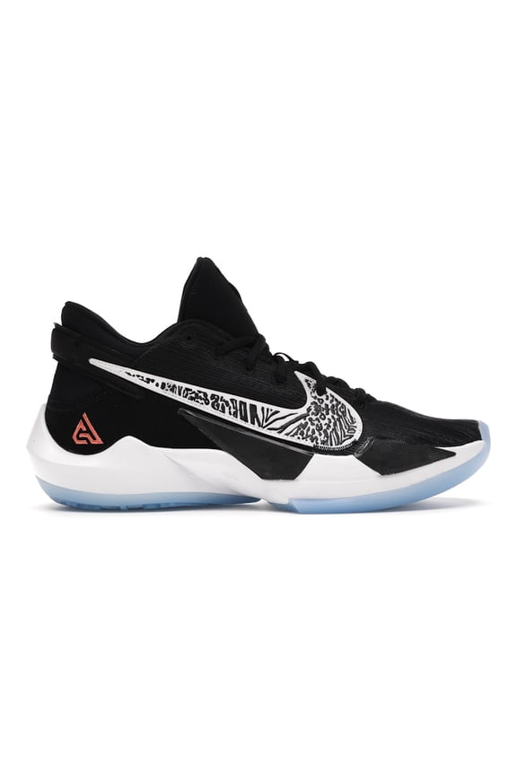 Men's Zoom Freak 2 Black White Basketball Shoes, from StockX