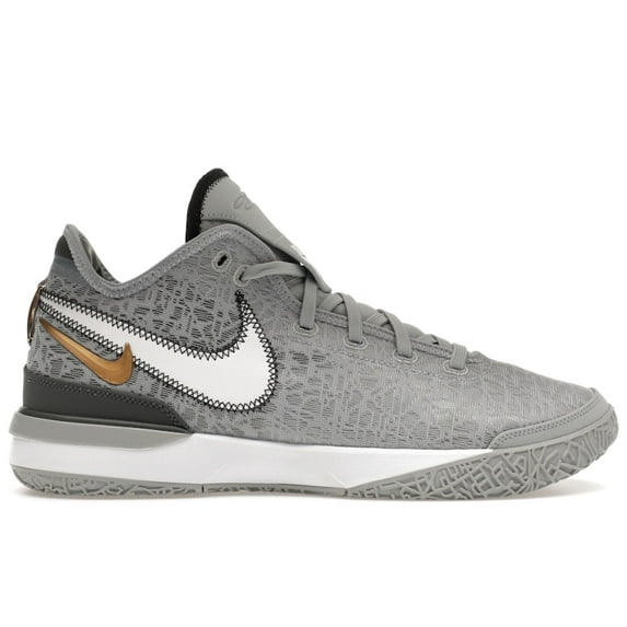 Nike Men's Zoom LeBron NXXT Gen Wolf Grey Metallic Gold Basketball Shoes, from StockX