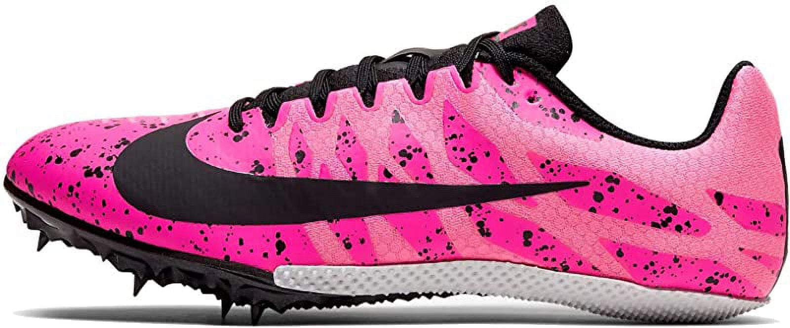 Nike spikes pink sale