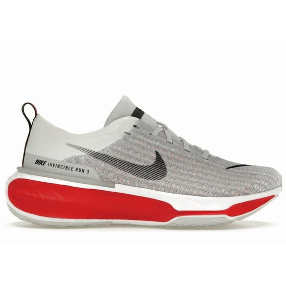 Nike Men's ZoomX Invincible Run 3 White Fire Red Running Shoes, from StockX