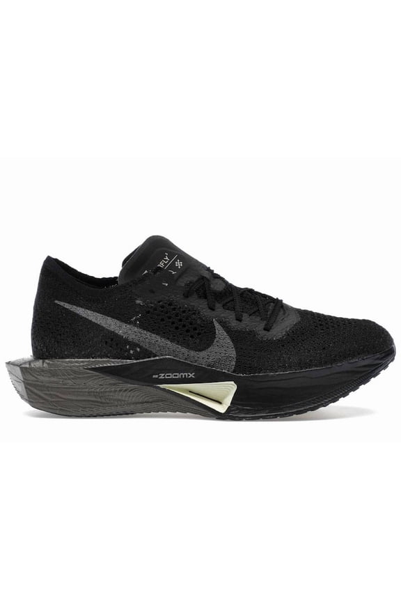 Men's ZoomX Vaporfly 3 Black Olive Aura Metallic Medium Ash Running Shoes, from StockX
