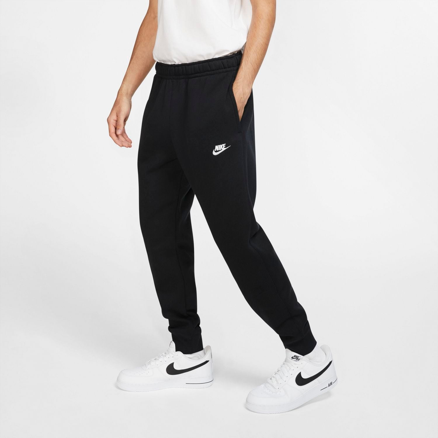 Nike Men s and Big Men s Sportswear Club Fleece Sweatpants Jogging up to 2XL Walmart