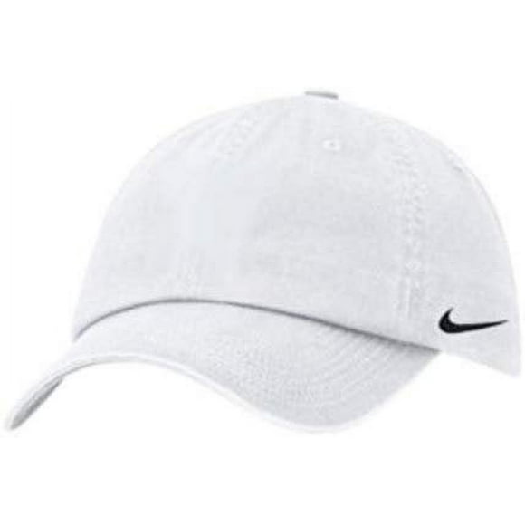 Nike Mens 518015-010 Tech Swoosh Cap One Size White