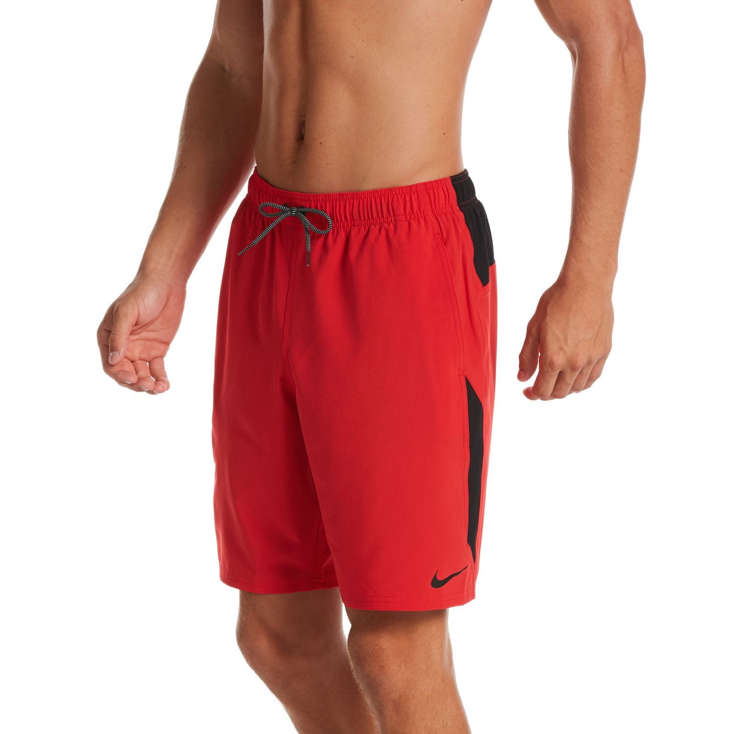 Nike Mens 9" Contend Volley Shorts, University Red/Black, Medium