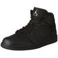 thumbnail image 1 of Nike Mens AIR JORDAN 1 MID, BLACK/WHITE, 9, 1 of 5