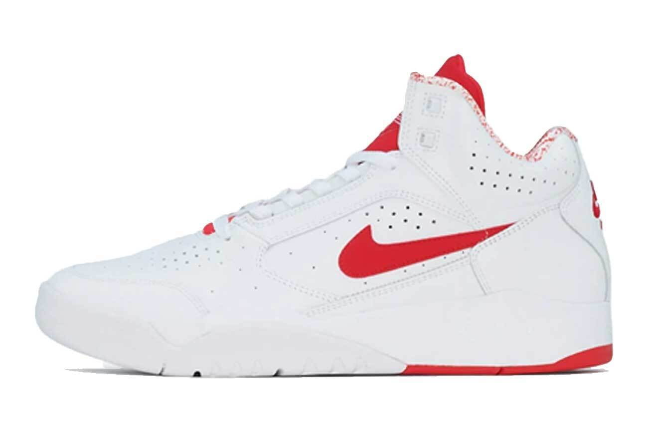 Nike Air Flight Lite Mid White / Black DJ2518-100 Men's Size 13