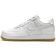 thumbnail image 1 of Men's Nike Air Force 1 '07 White/White-Gum Light Brown (DJ2739 100) - 11, 1 of 5