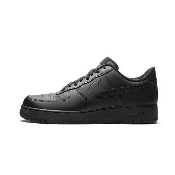 Nike Men's Air Force 1 Low Triple Black, Black/Black/Black, 6
