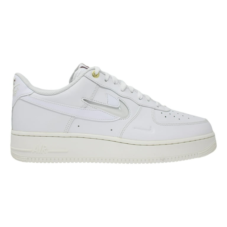 Nike Men's Air Force 1 '07 PRM White/White-Sail-Team Red