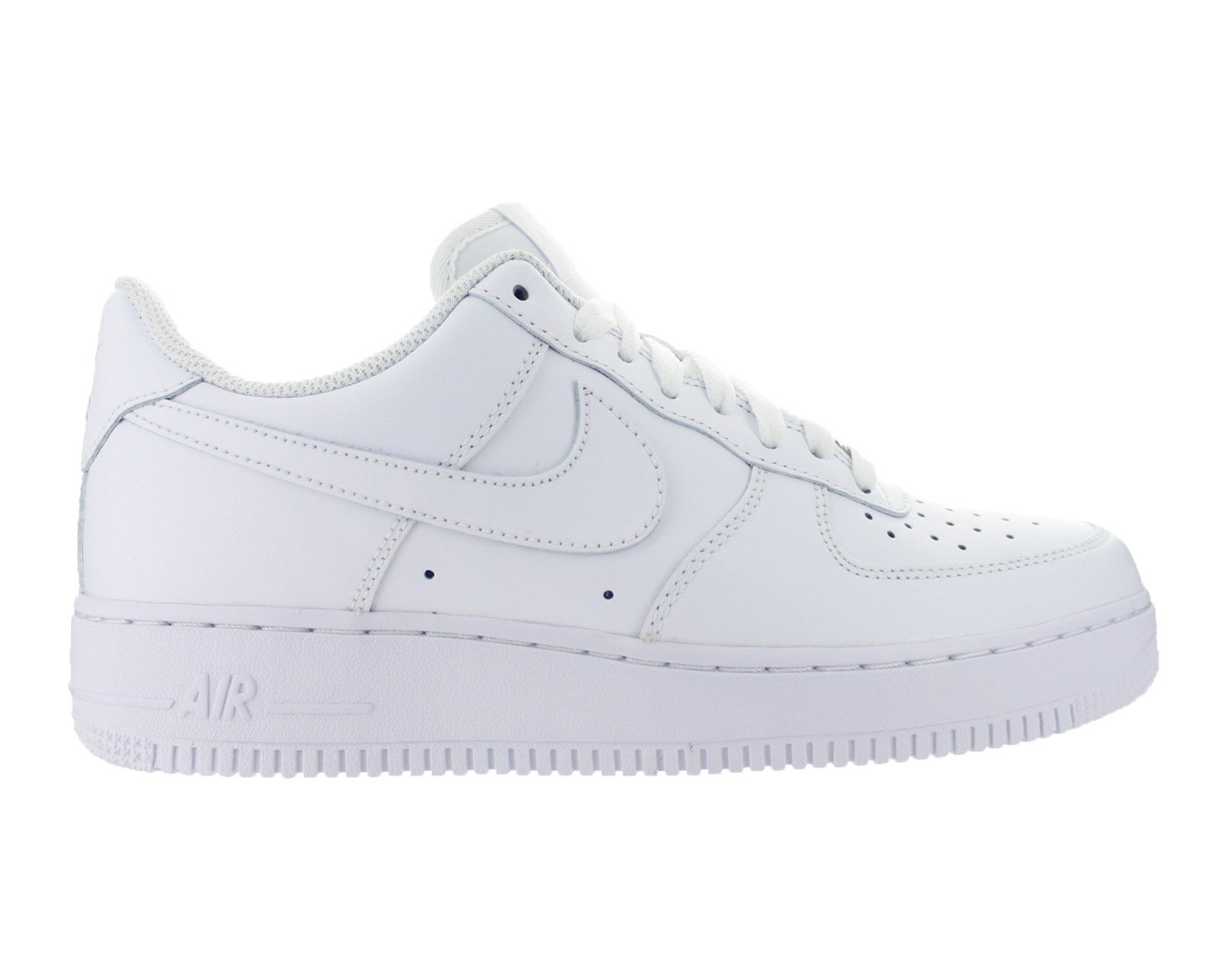 Nike Mens Air Force 1 Low White/White Leather Casual Shoes 6 M US - image 1 of 3