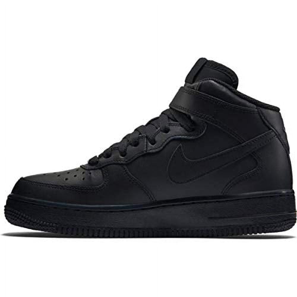 Nike Air Force 1 Mid '07 Shoes Triple Black CW2289-001 Men's Multi Size NEW