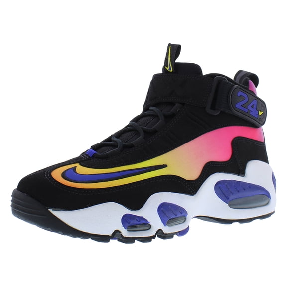 Nike Air Griffey Max 1 Leather Mens Shoes Size 9, Color: Black/Concord/Concord
