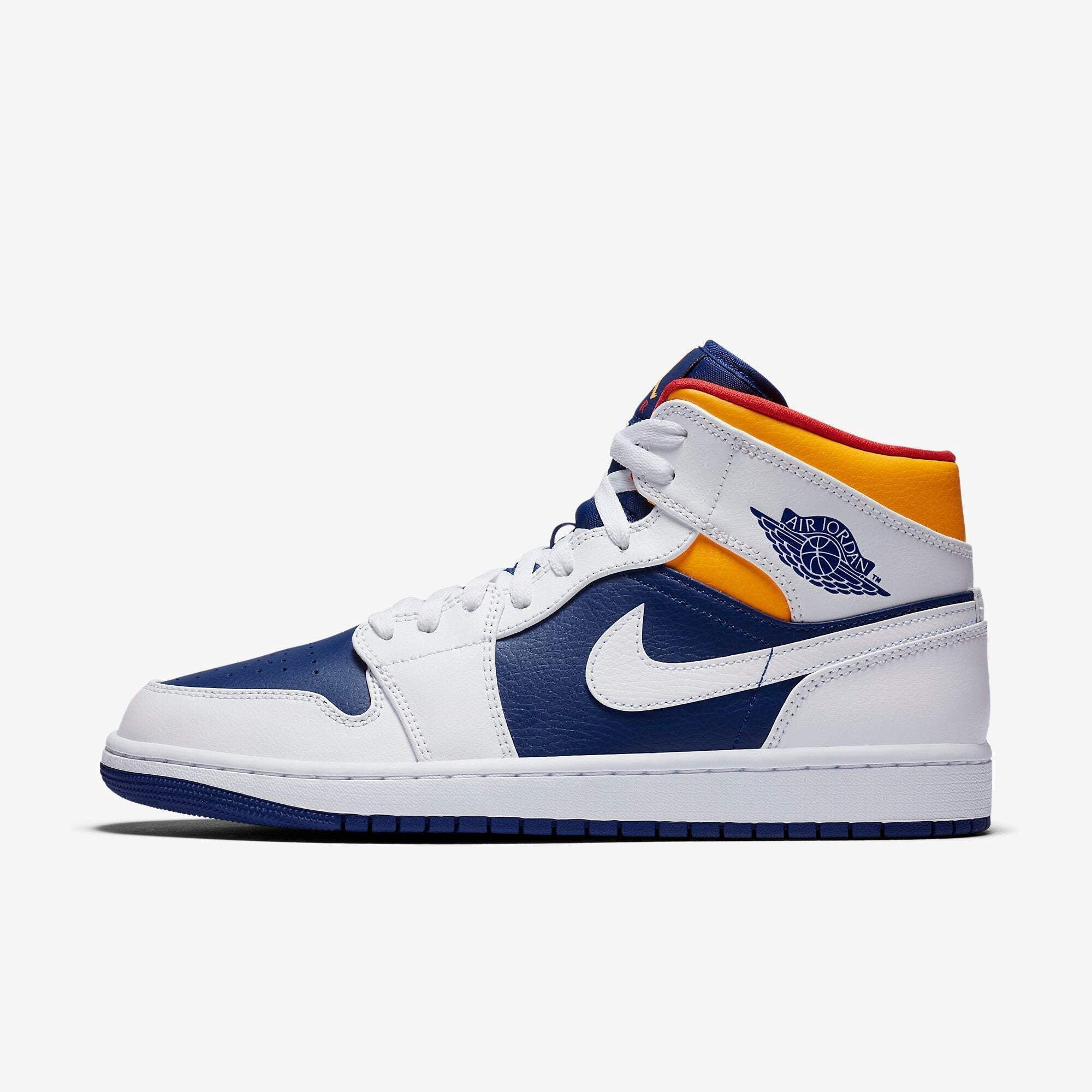 Nike Mens Air Jordan 1 Mid Basketball Shoe (8.5) - Walmart.com
