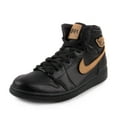 thumbnail image 1 of Nike Mens Air Jordan 1 Retro High BHM Black/Gold 908656-001, 1 of 5