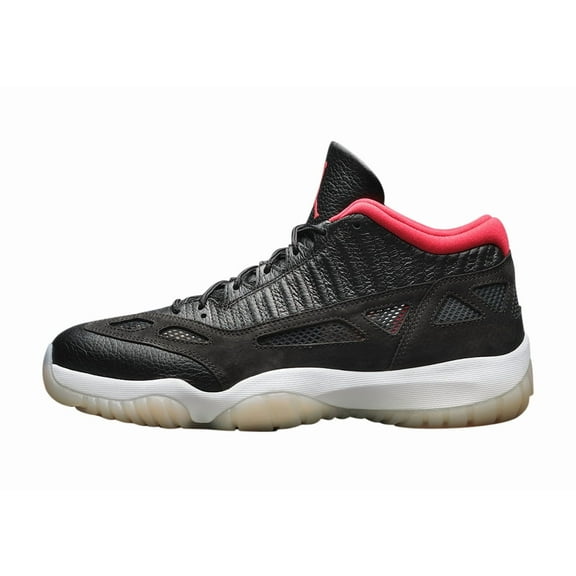 Jordan 11 Retro Low Men's Shoes Black-White-True Red 919712-023