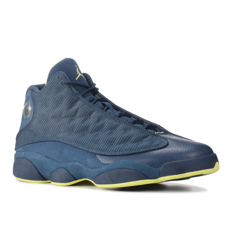 Nike Mens Air Jordan 13 Retro Squadron Blue/Electric Yellow 414571-405 