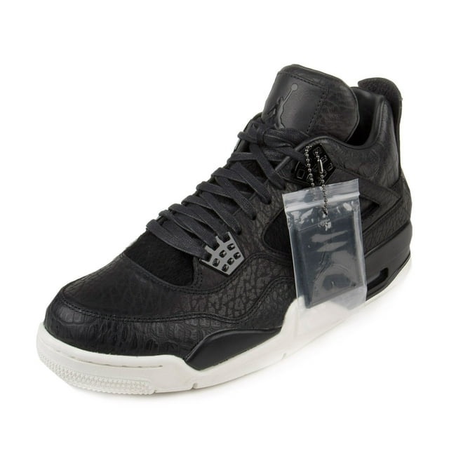 Nike Mens Air Jordan 4 Retro Premium "Pinnacle" Black/Sail 819139-010