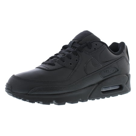 Men's Nike Air Max 90 LTR "Leather Triple Black" Blk/Blk-Blk (CZ5594 001) - 11