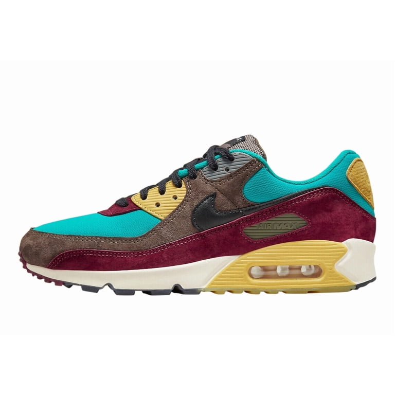 Men's and Big Kid's Nike Air Max 90 NRG Rdgrck/Blk-Trbo Grn