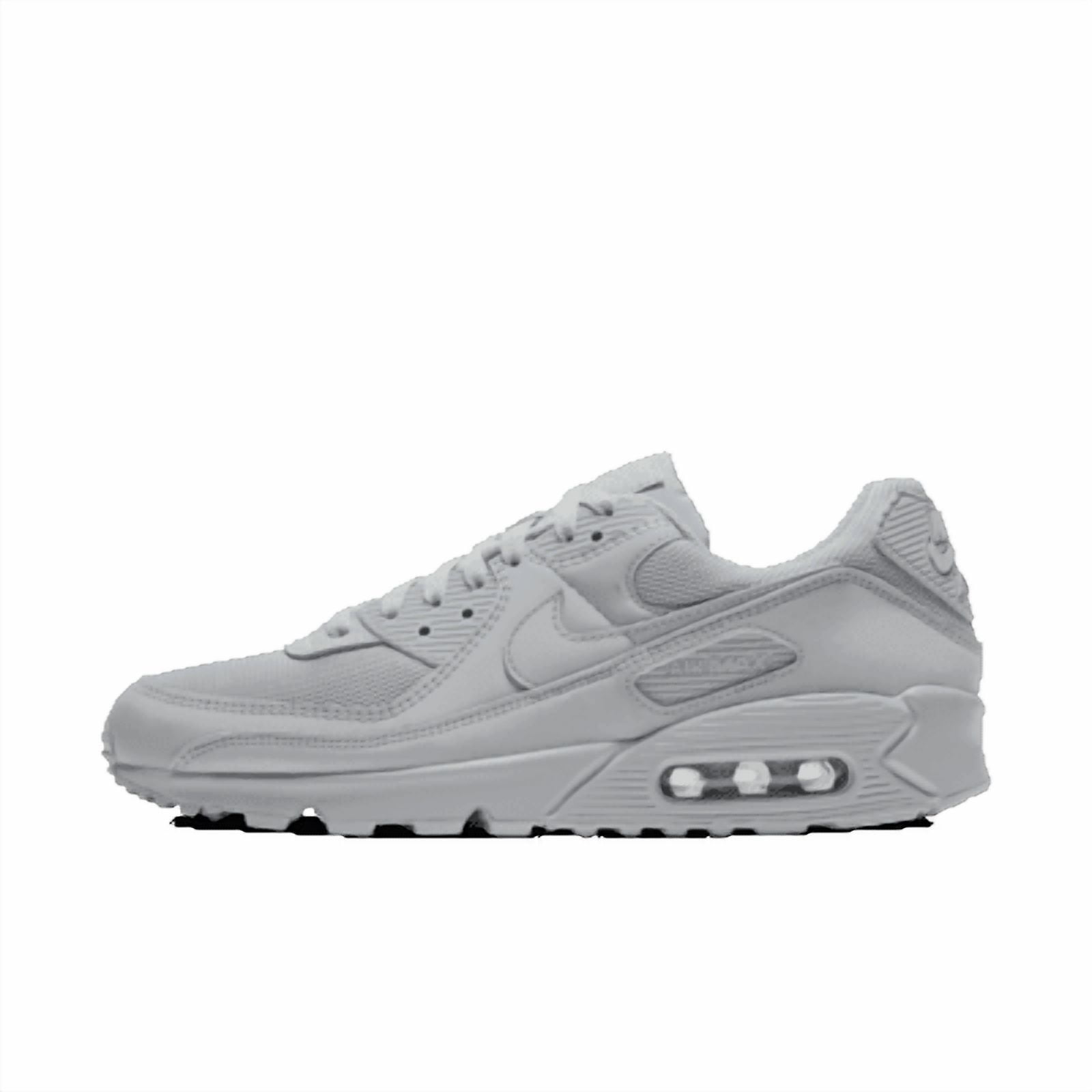 Men's Nike Air Max 90 Wolf Grey/Wolf Grey (CN8490 001) - 12