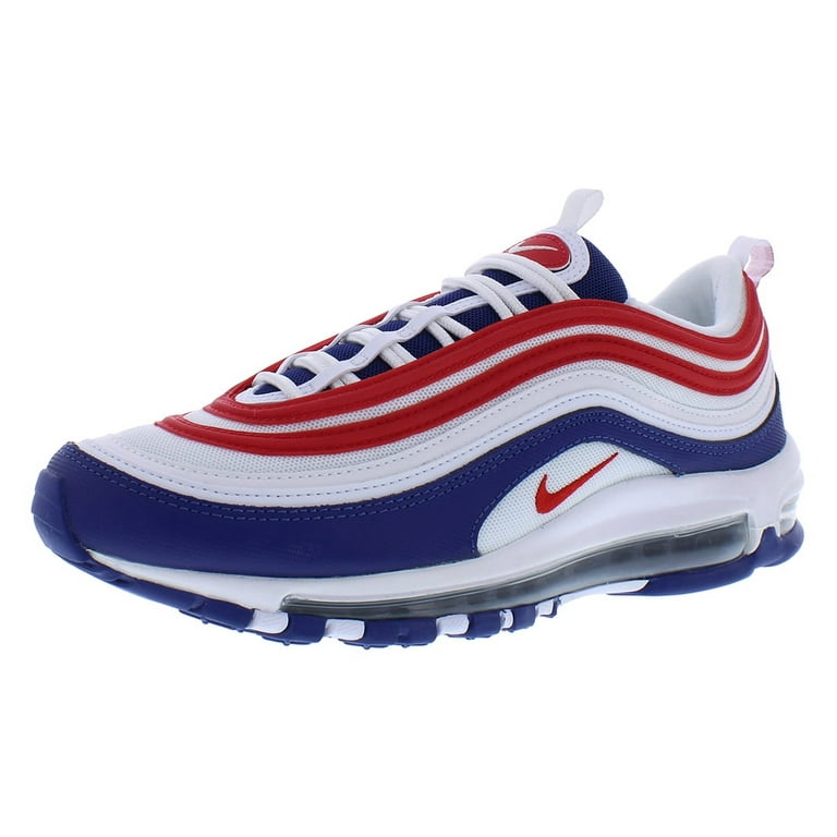 Nike Men's Air Max 97 Lifestyle Low-Top Shoes, White