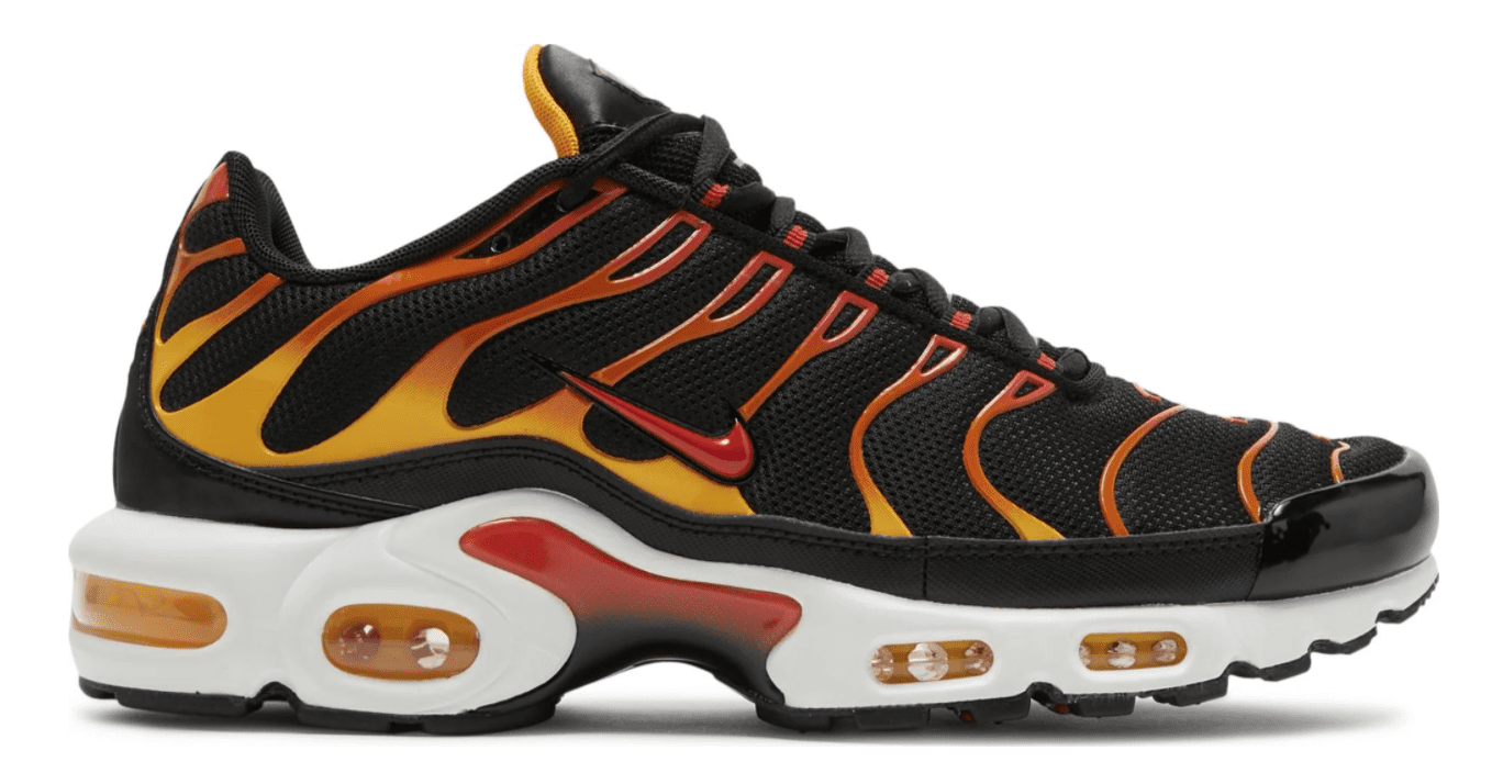 nike tuned 1 black men's