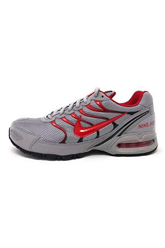 Mens Air Max Torch 4 Running Shoes (11.5 D(M) US, Atmosphere Grey/University Red)