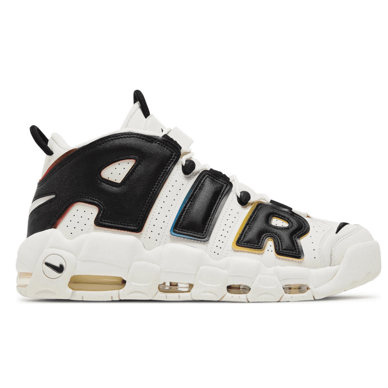 【NIKE】AIR MORE UPTEMPO SHOES Nike Air More Uptempo Low Dark Grey / Light Crimson - Sep