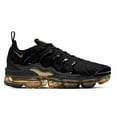 thumbnail image 1 of Nike Air VaporMax Plus CW7299-001 Men's Black/Metallic Gold Running Shoes NX283 (8), 1 of 6