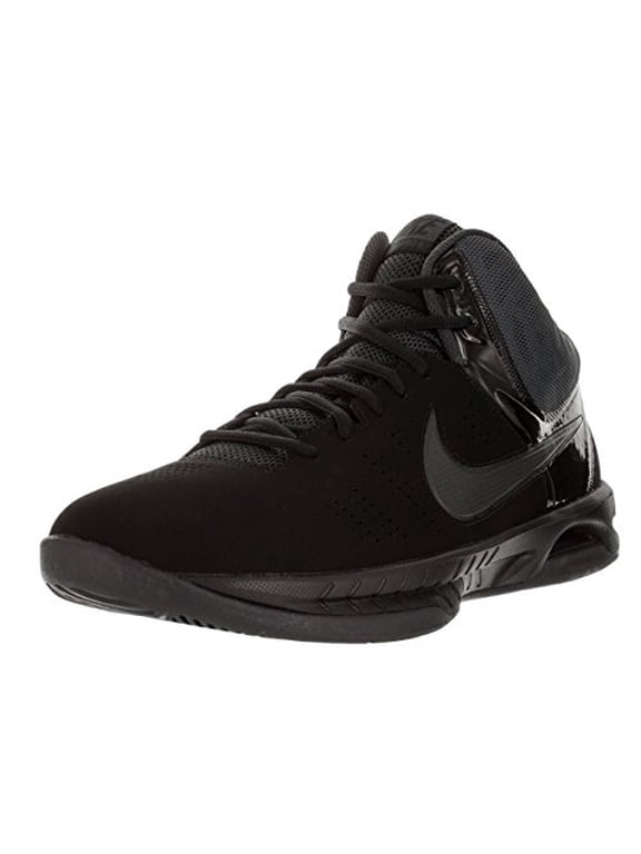 Mens Air Visi Pro Vi NBK Black/Anthracite Ankle-High Nubuck Basketball Shoe - 7.5M