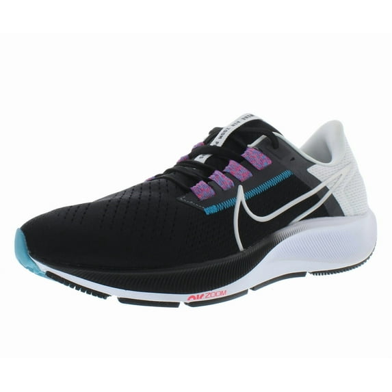 Nike Mens Air Zoom Pegasus 38 Blk/W/Chlrn BL/Mt Slvr CW7356-003 Shoes Sz 11
