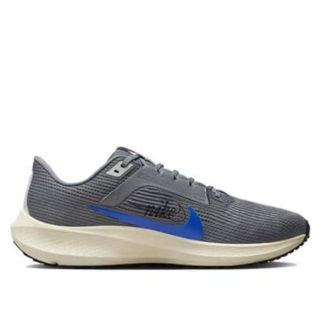 Nike Mens' Air Zoom Pegasus 40 Premium Running Shoes, Smoke Grey Racer Blue, 12.5