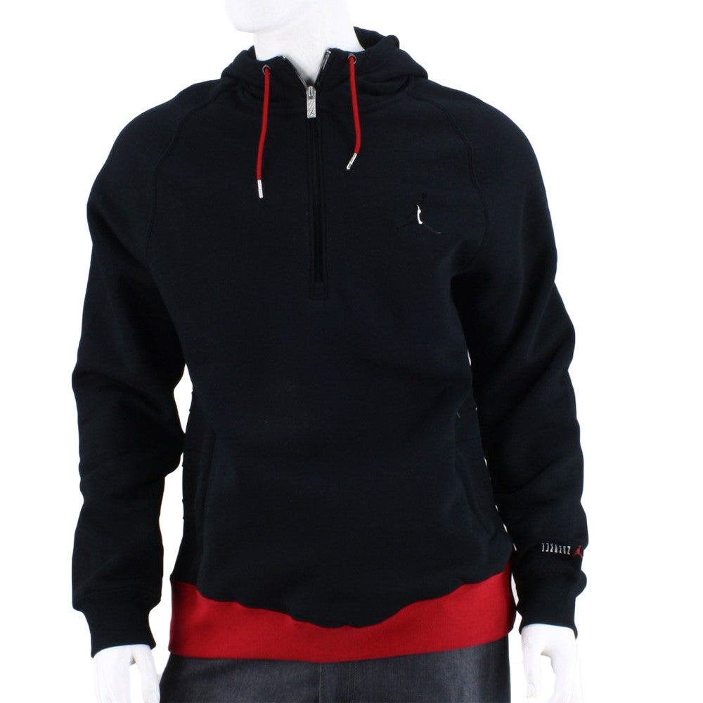 Nike Mens Ajxi All Night Hoodie,Black/Gym Red,Medium - image 1 of 1