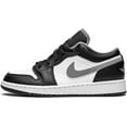 thumbnail image 1 of Men's Jordan 1 Low Black/Particle Grey-White (553558 040) - 8.5, 1 of 7