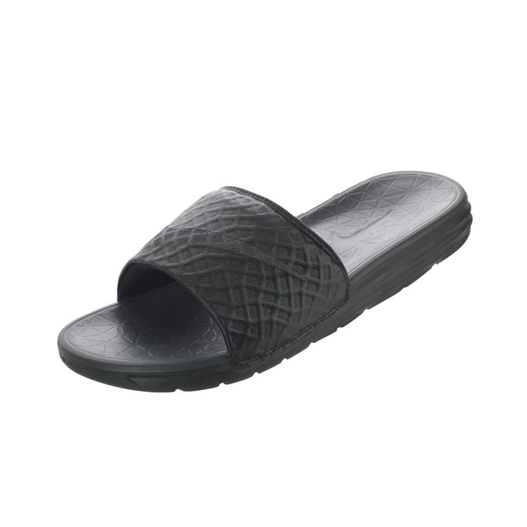 Nike Mens Benassi Solarsoft Slide (Black/Anthracite) (Black