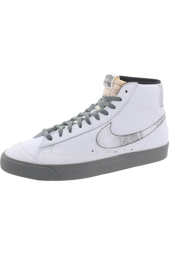 Mens Blazer Mid 77 EMB Cross Training Fitness High-Top Sneakers