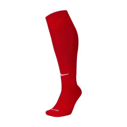 Nike Men`s Classic Cushioned Soccer Socks (X-Large, red)