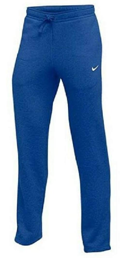 Nike Mens Club Swoosh Fleece Open Hem Sweatpants (Small, Royal) - image 1 of 1