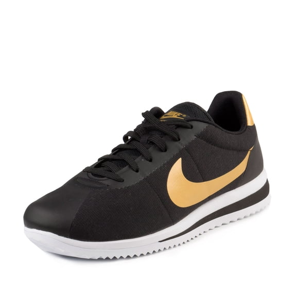 Nike Mens Cortez Ultra QS Black/Metallic Gold-Black 882493-001