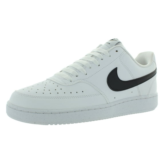 Nike Court Vision Low Next Nature Mens Shoes Size 11, Color: White Black