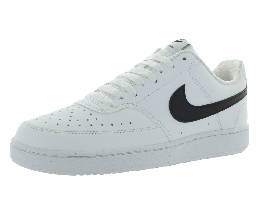 Nike Court Vision Low Next Nature Mens Shoes Size 13, Color: White Black