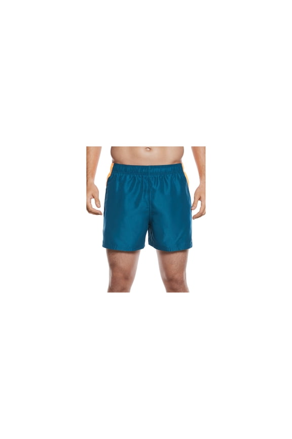 Mens Current Volley Swim Bottom Board Shorts, Blue, X-Large