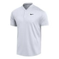 thumbnail image 1 of Nike Mens DRI-FIT Blade Polo (Medium, White), 1 of 1