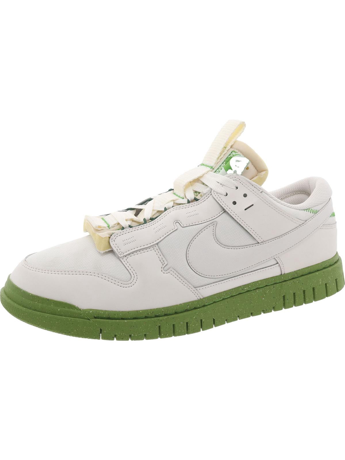 Nike Mens DUNK LOW JUMBO Faux Leather Trainer Running Training Shoes Walmart