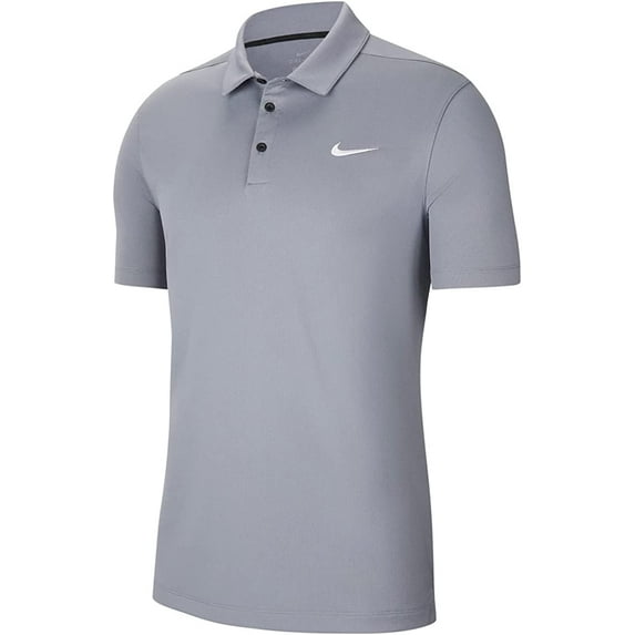 Nike Mens Dri-FIT Football Polo Shirt - College Navy Small Cool Grey/Black/White