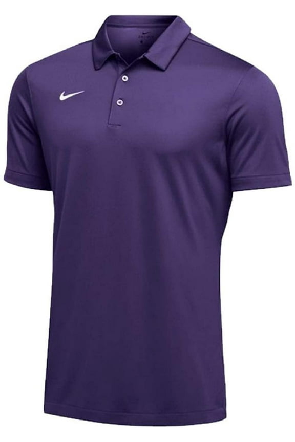 Mens Dri-FIT Short Sleeve Polo Shirt 3X-Large, Purple
