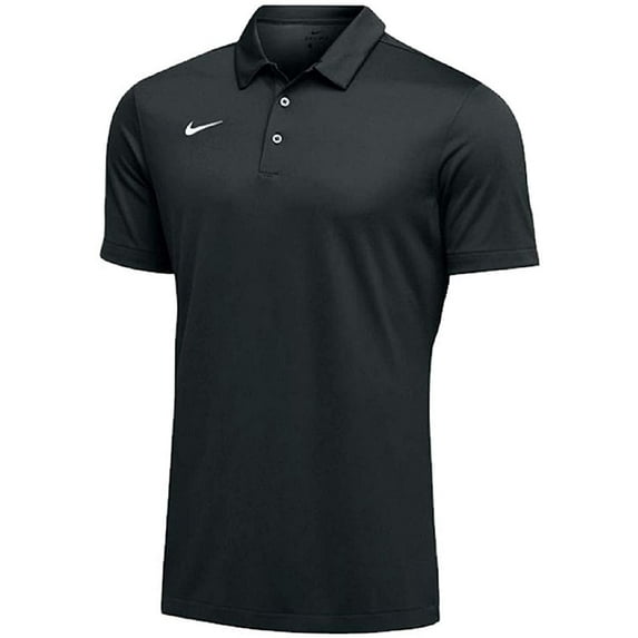 Nike Mens Dri-FIT Short Sleeve Polo Shirt Black, Small