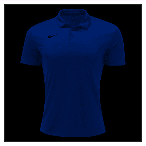 Nike Mens Dri-FIT Short Sleeve Polo Shirt Large, Royal
