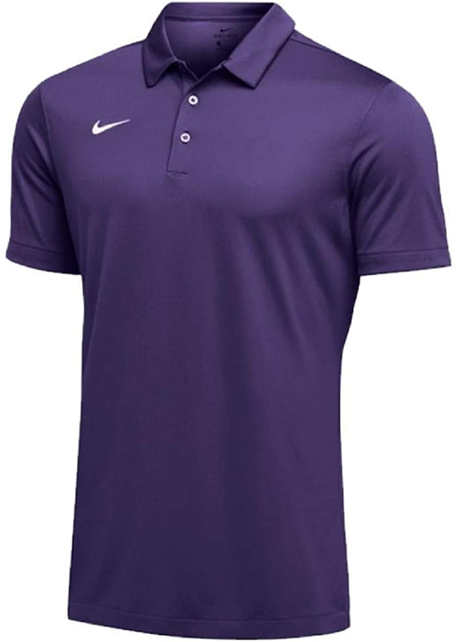 Nike Mens Dri-FIT Short Sleeve Polo Shirt XX-Large, Purple